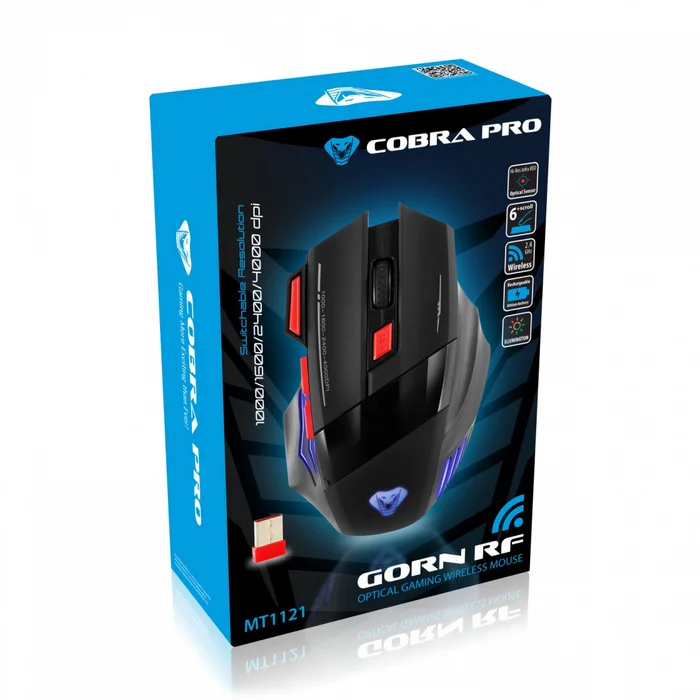Datorpele Media-Tech Cobra Pro Gorn RF MT1121 [Mazlietots]